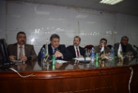 The university president discusses the Pillars of developing the university Education
